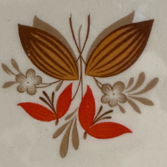 Vintage 1950s Ballerina China Luncheon Plates by Universal Pottery - Set of 3 - Picture 6 of 7